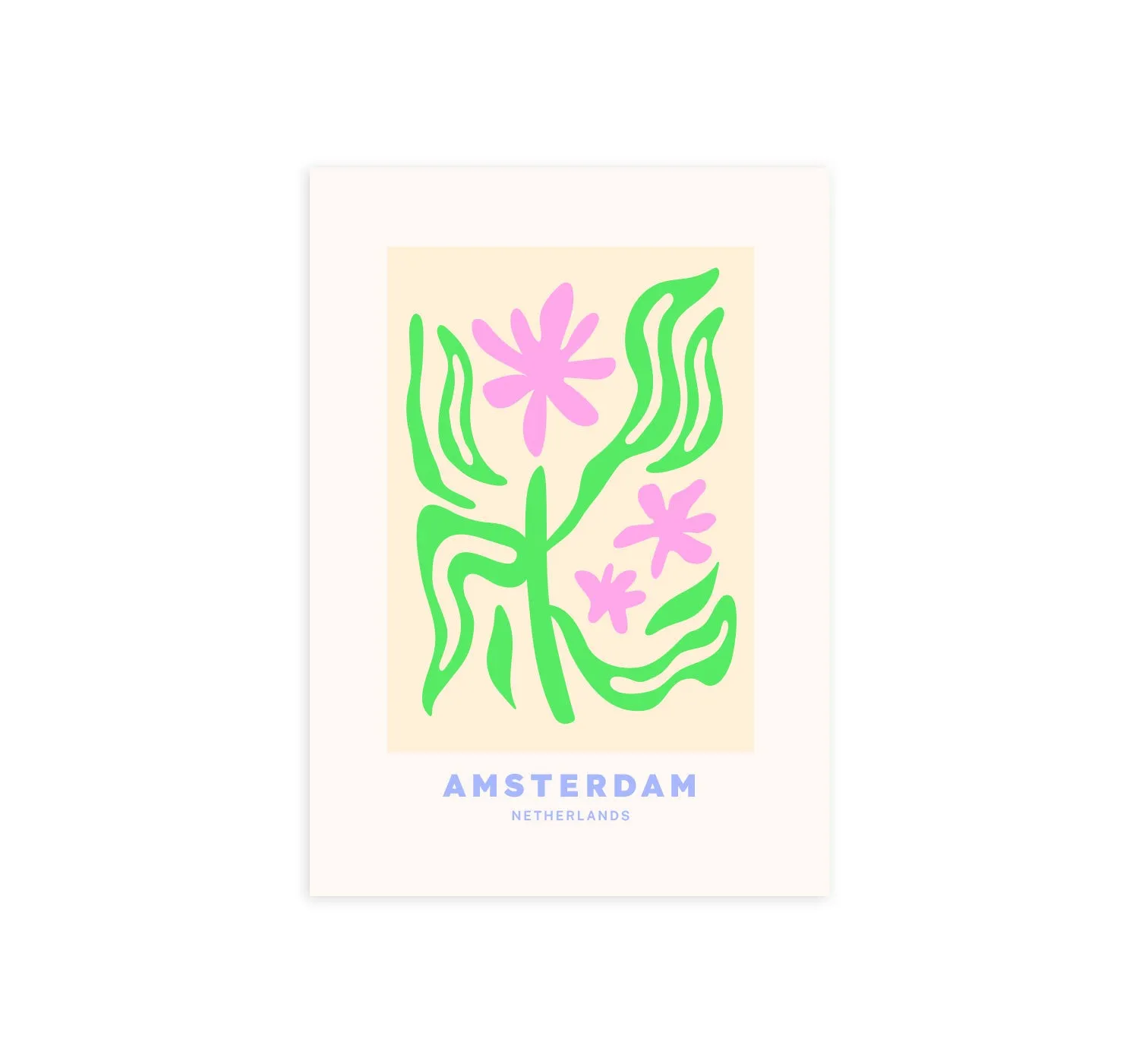 Amsterdam Flower Print