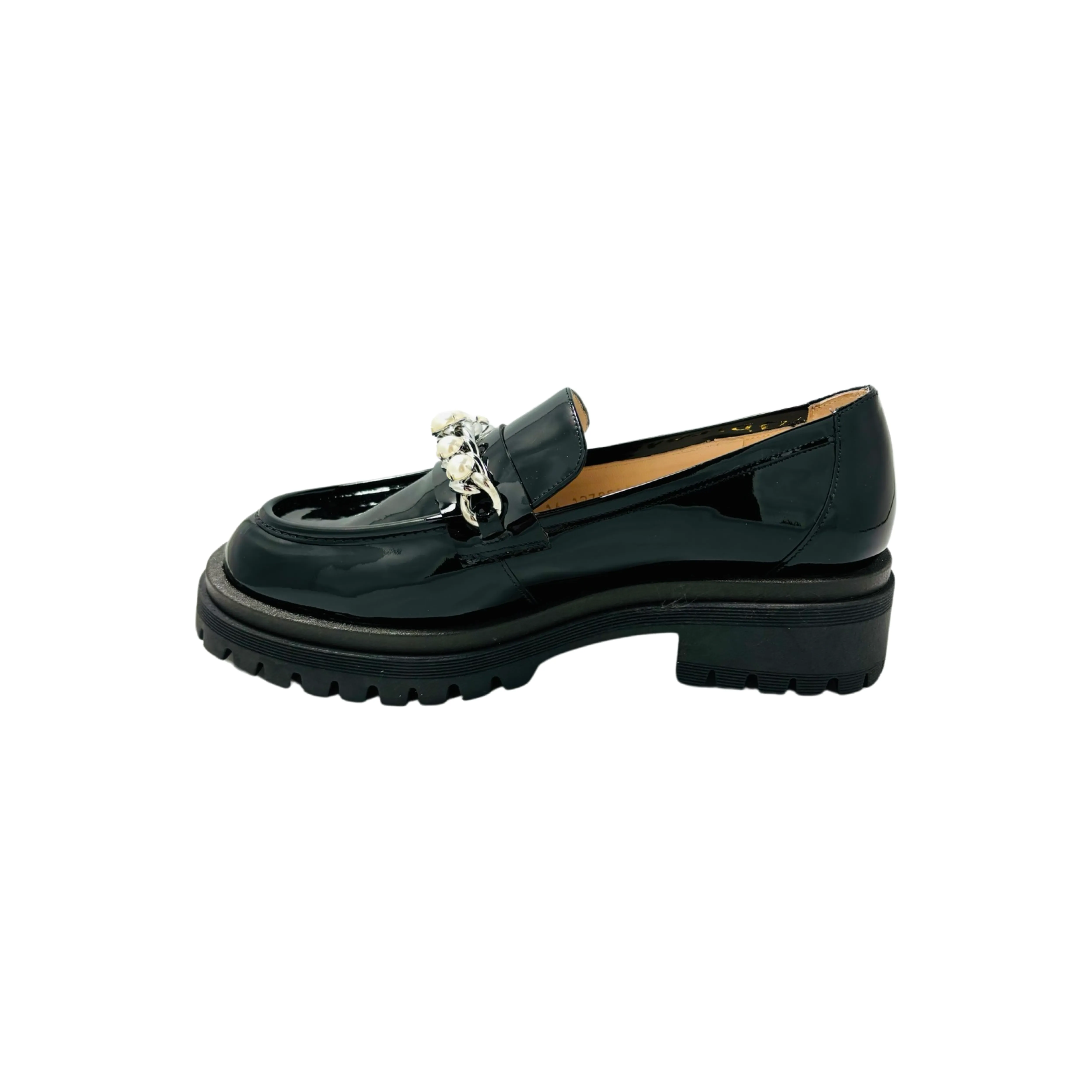 BER3360 Black Patent Loafer