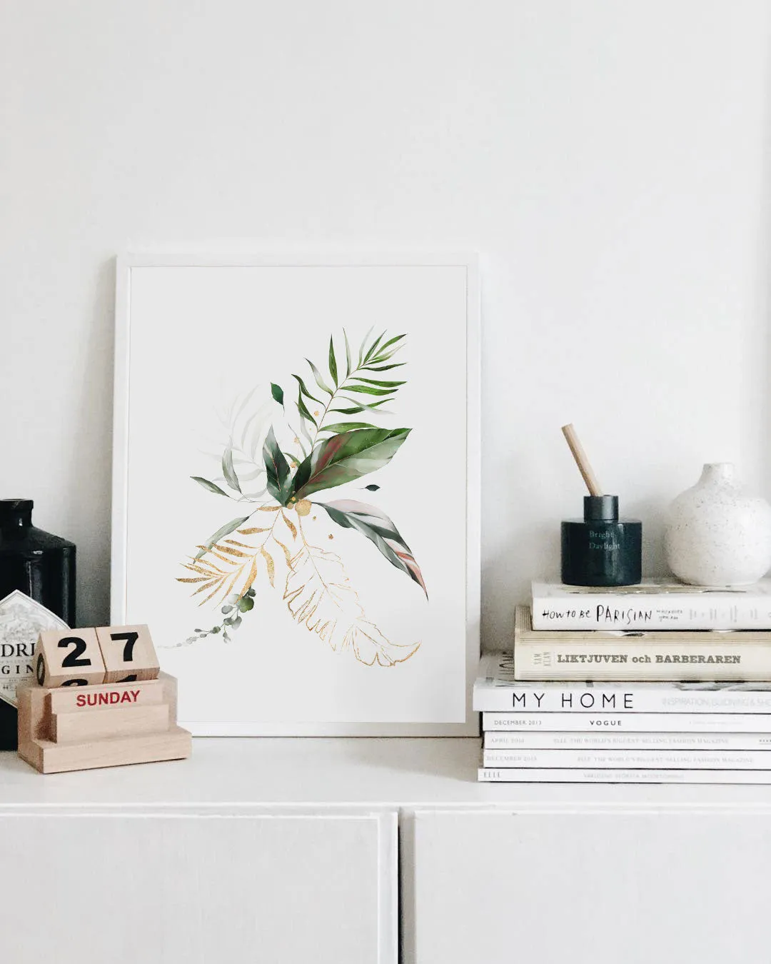 Botanical Wall Art Print 'Bouquet' - Plant Prints, Botanical Art Prints and Botanical Illustrations