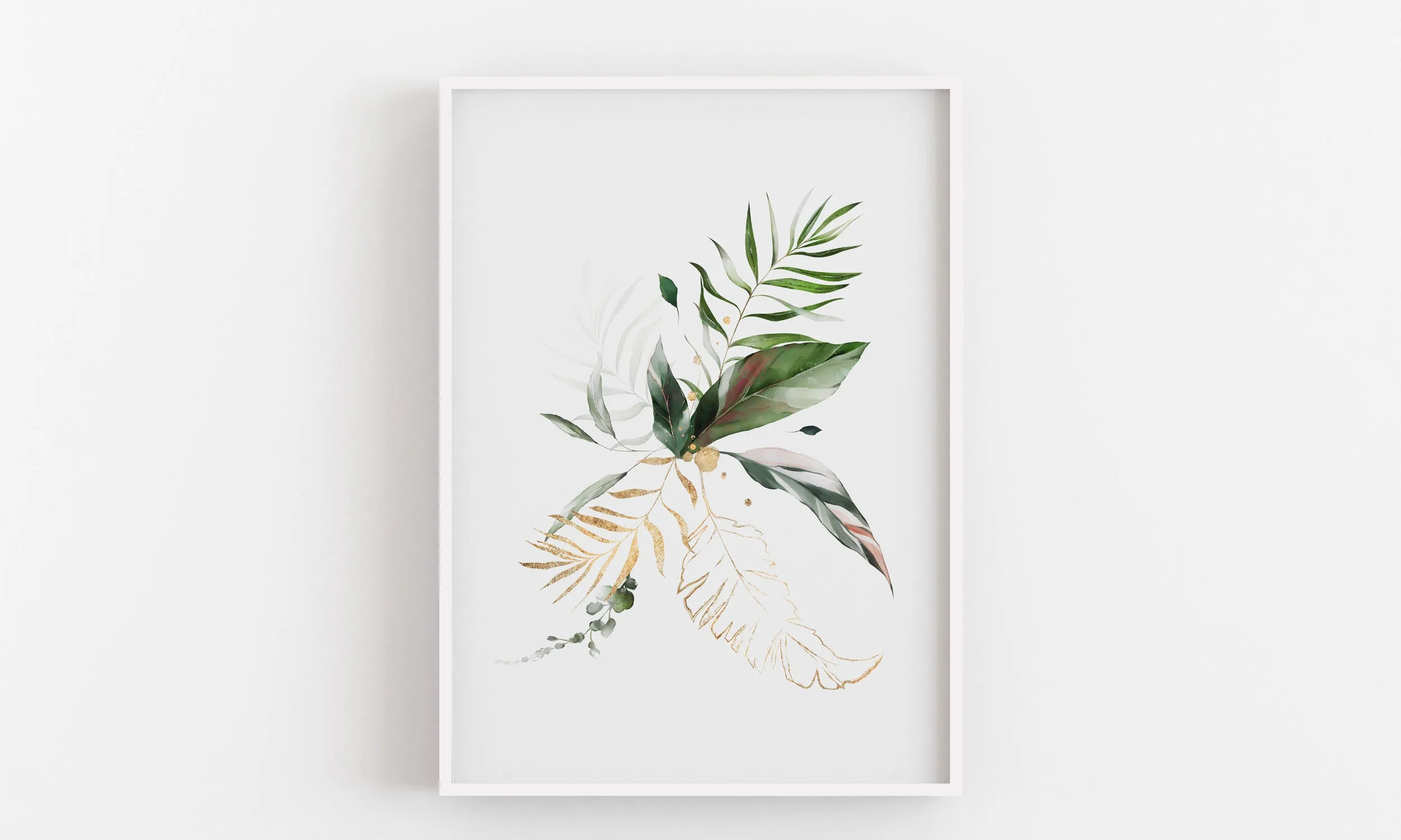 Botanical Wall Art Print 'Bouquet' - Plant Prints, Botanical Art Prints and Botanical Illustrations