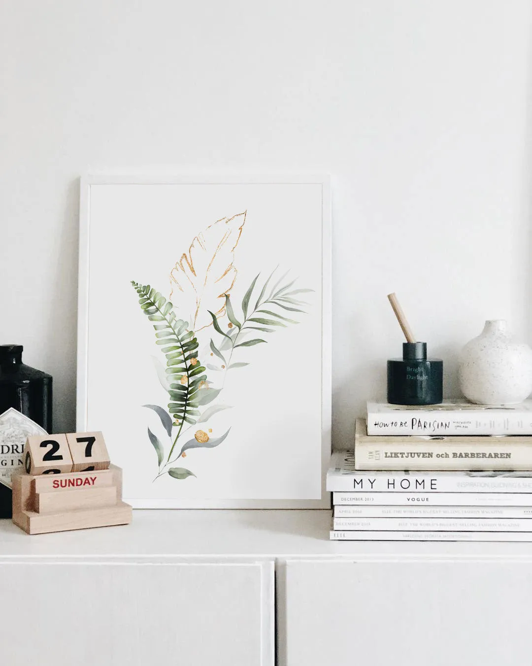 Botanical Wall Art Print 'Grove Floor' - Plant Prints, Botanical Art Prints and Botanical Illustrations