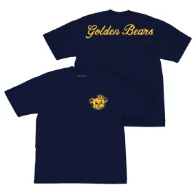 California Golden Bears Logo Script Heavy Tee