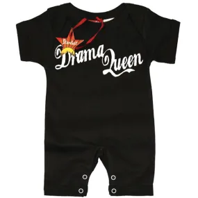 Drama Queen Baby Romper - Cool Alternative Babygrow