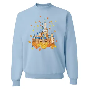 'Fall Magic Castle' Crewneck Sweatshirt