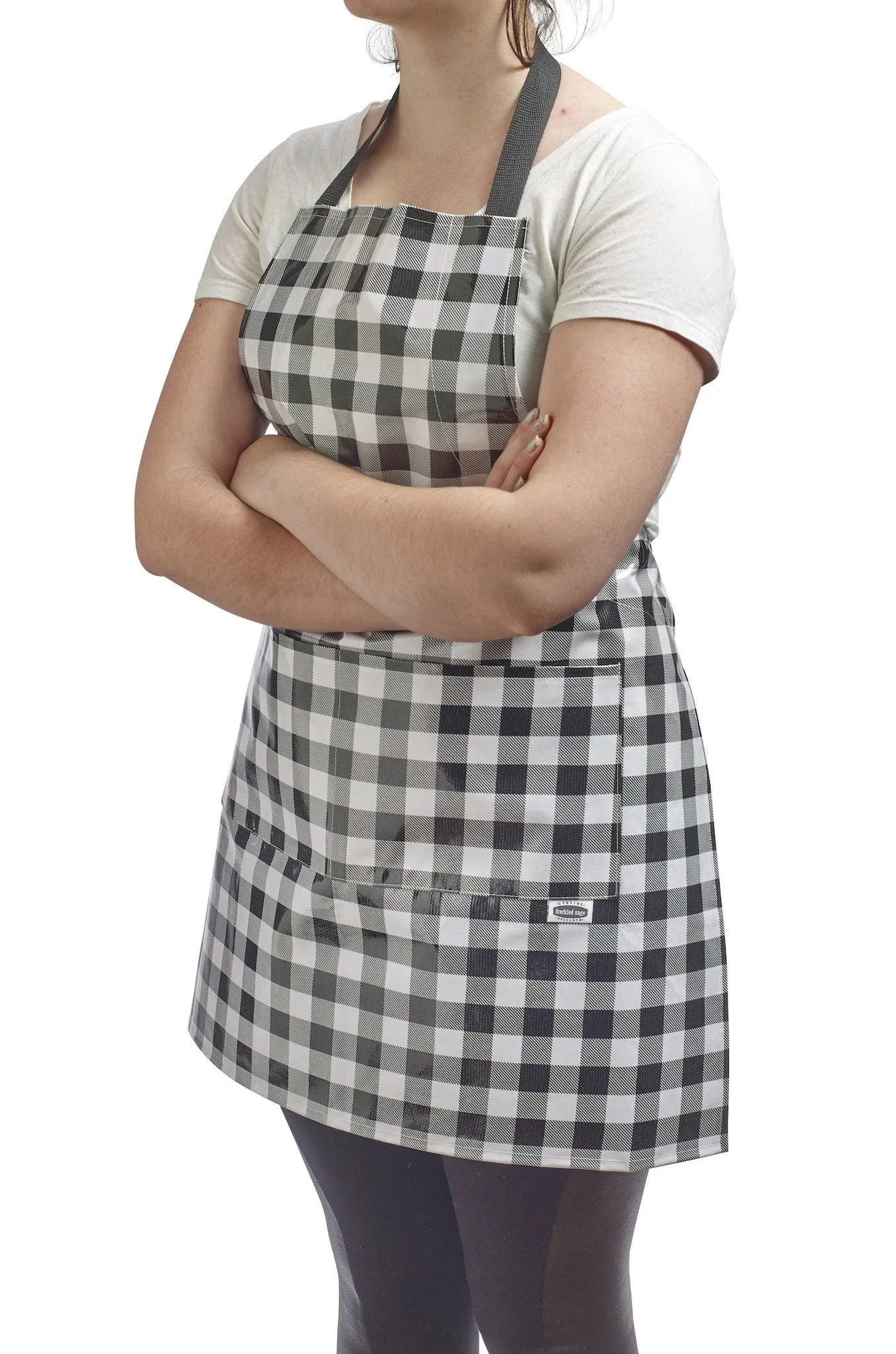 Freckled Sage Aprons Gingham Collection