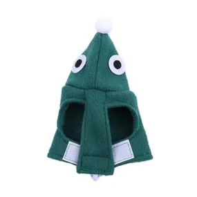 GARVEE Bird Clothes Parrot Christmas Costume Hoodie Small Animals for Pet Shows New Year Parties Birthdays Holidays Wear Size M Green