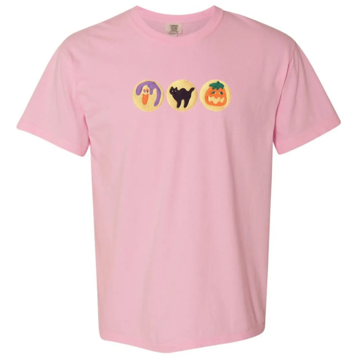 'Halloween Cookies' Embroidered T-Shirt