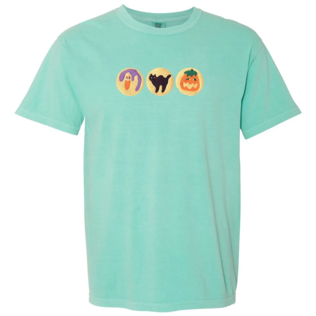 'Halloween Cookies' Embroidered T-Shirt