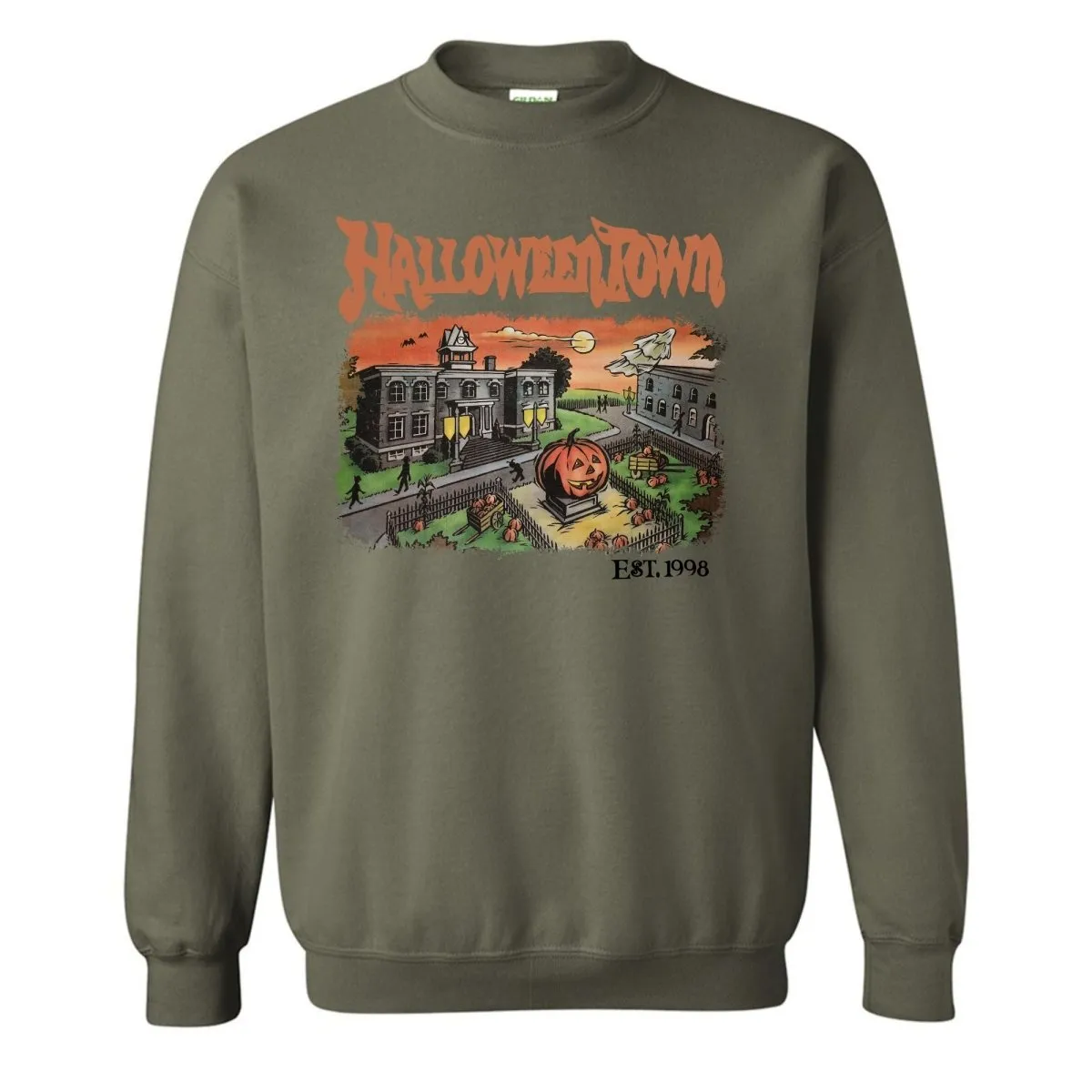 'HalloweenTown' Crewneck Sweatshirt