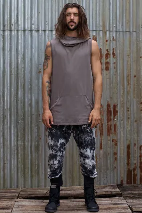 Hooded Tank - Grey