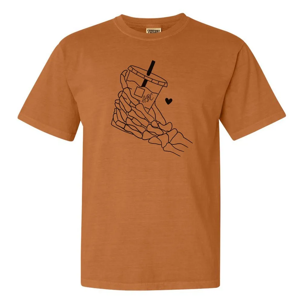 Initialed 'Skeleton Iced Coffee' T-Shirt