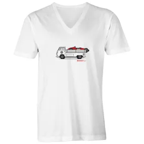 Kombi Ute Side Racer Mens V-Neck Tee