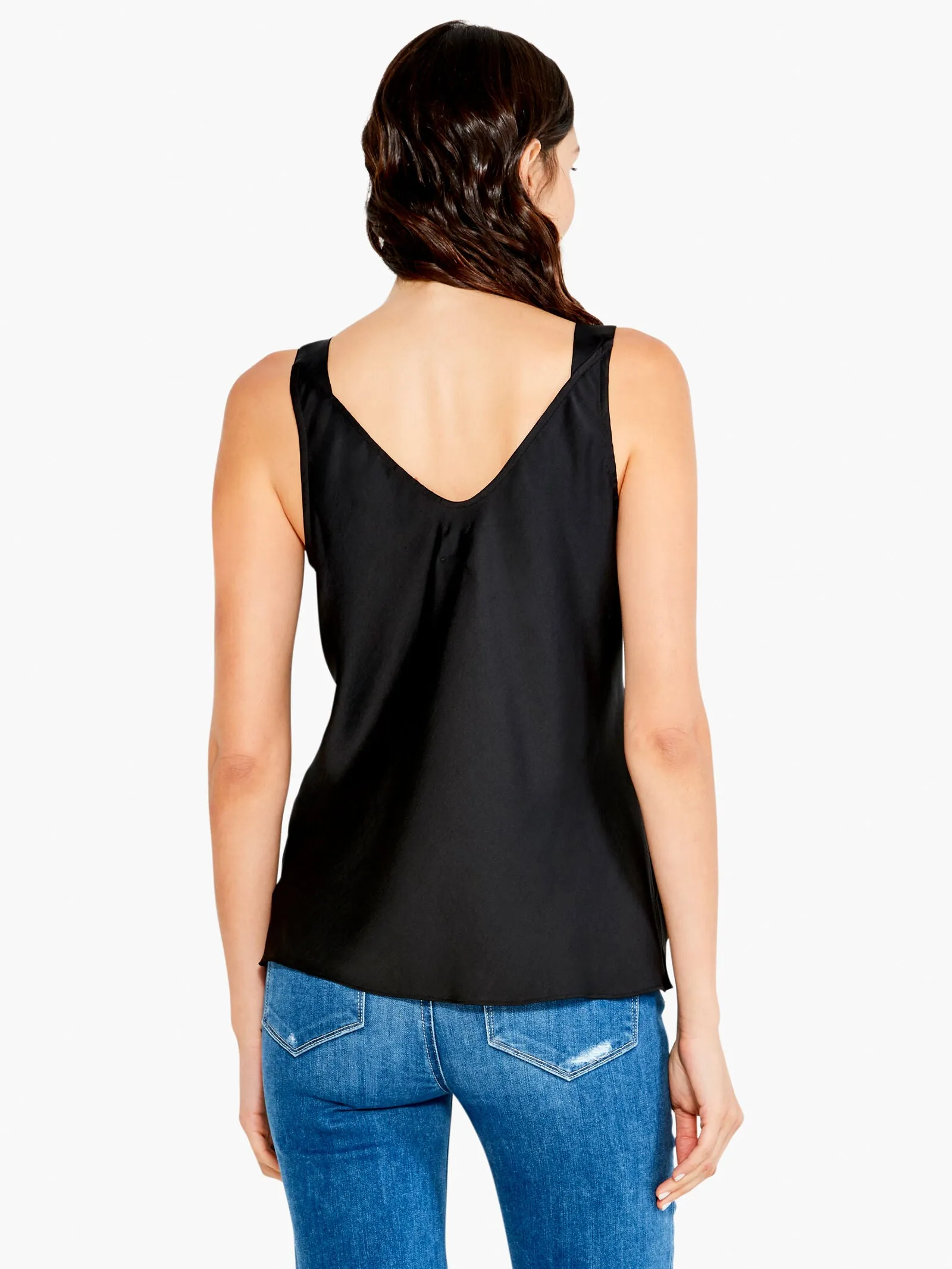 LACE CAMI TANK TOP (BLACK) - NIC ZOE