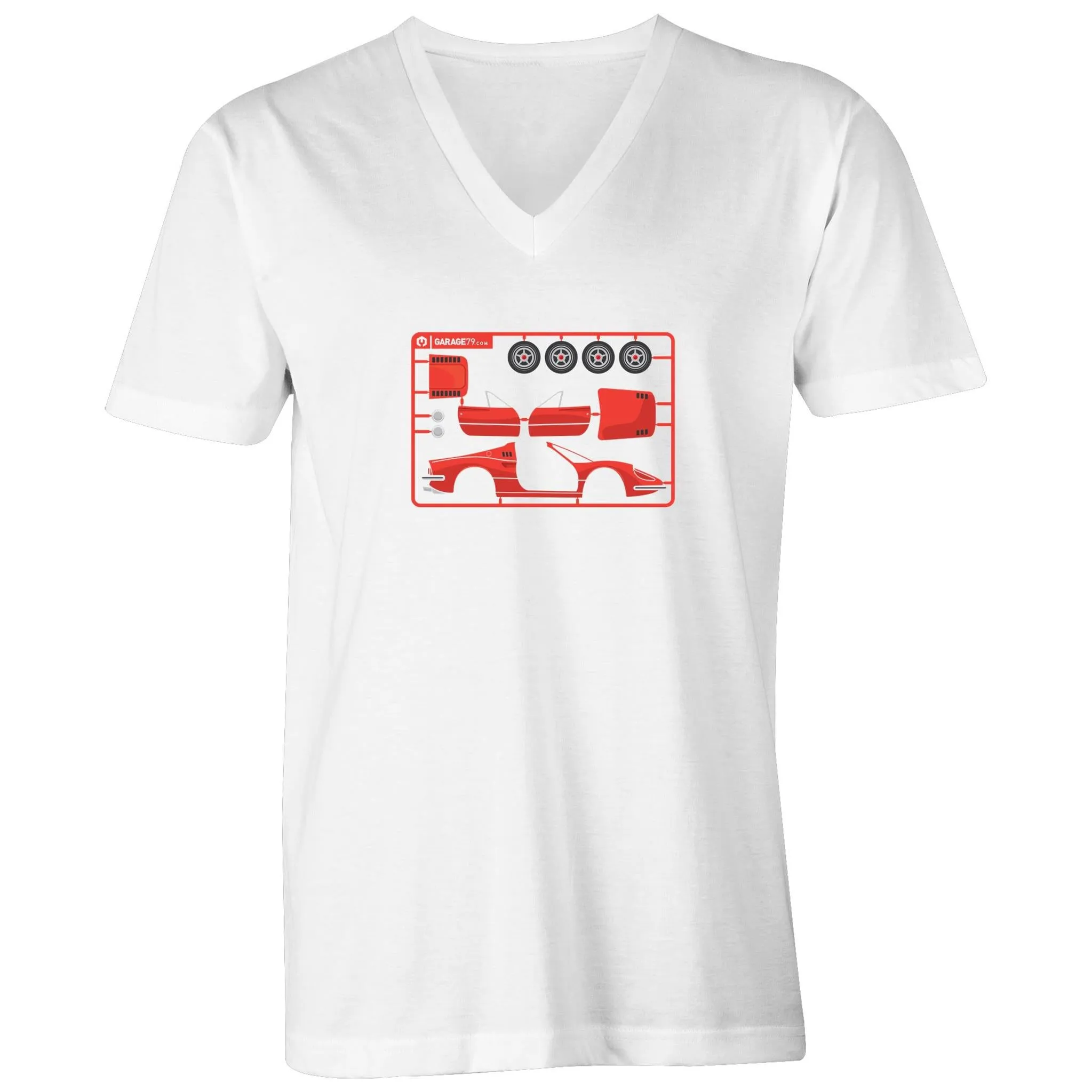 Make your Own Ferrari Mens V-Neck Tee