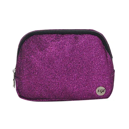 Purple Glitter NGIL Belt Bag