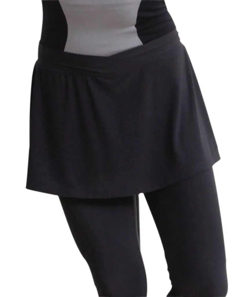 SkinSilk® Skirted Capri