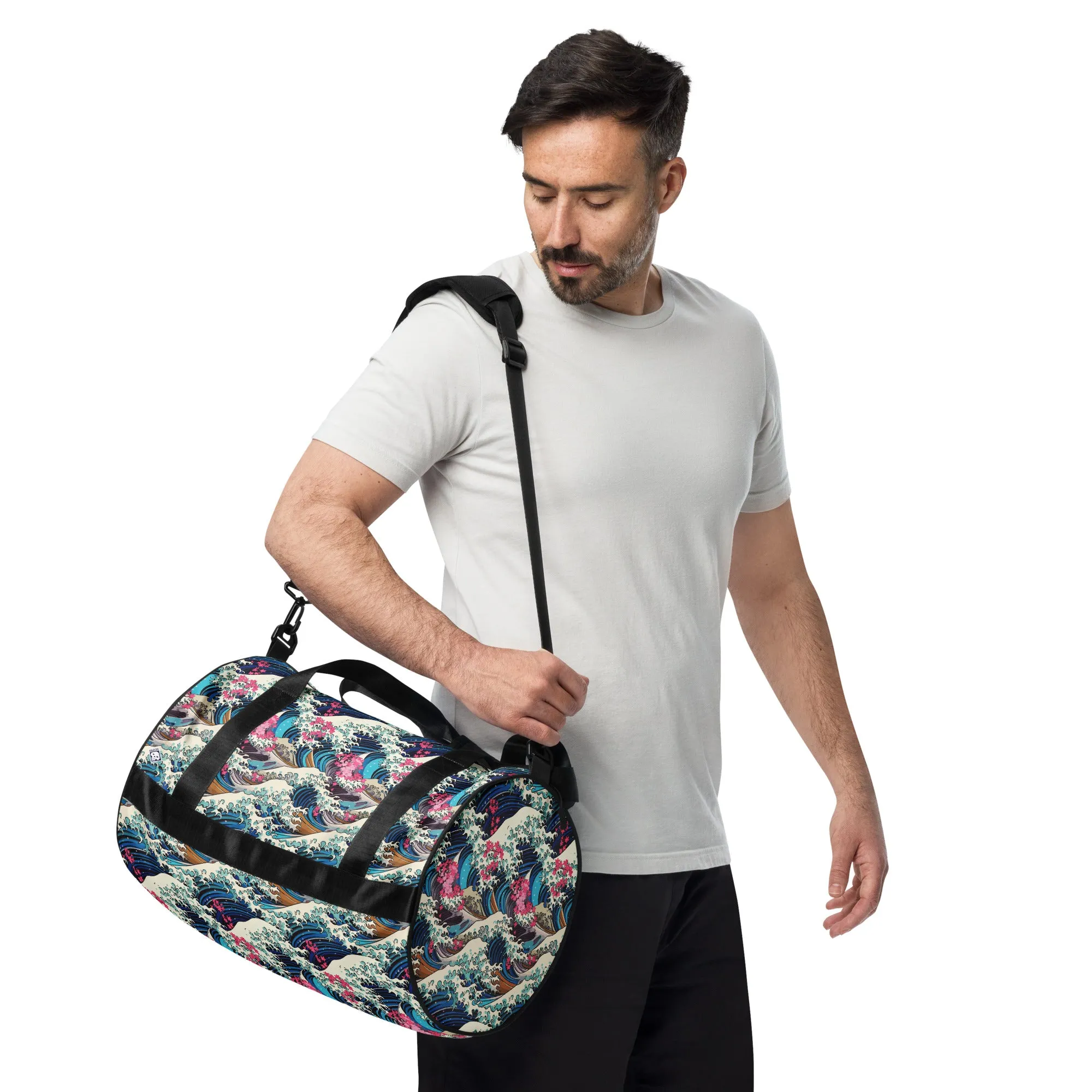 The Great Wave Off Kanagawa Gym Bag